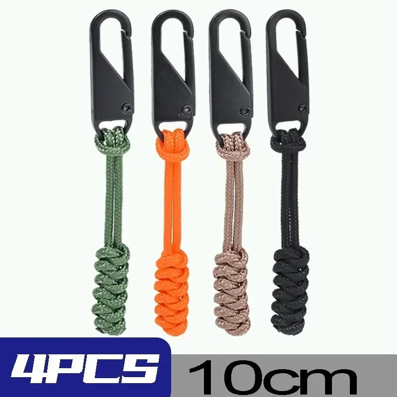 Colorful Detachable Zipper Pulls with Lanyard