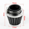 Universal Motorcycle Air Filter with Adjustable Clamp