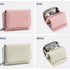 Genuine Leather Mini RFID Wallet for Women