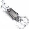 Multifunctional Zinc Alloy Keychain with Bottle Opener