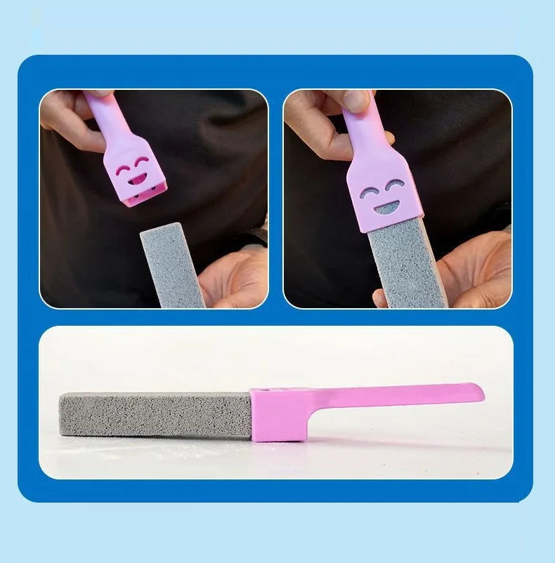 Pumice Stone Cleaning Stick Set for Toilet, Tile, and Sink Stain Removal