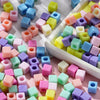 Acrylic Square Spacer Beads for Jewelry Making