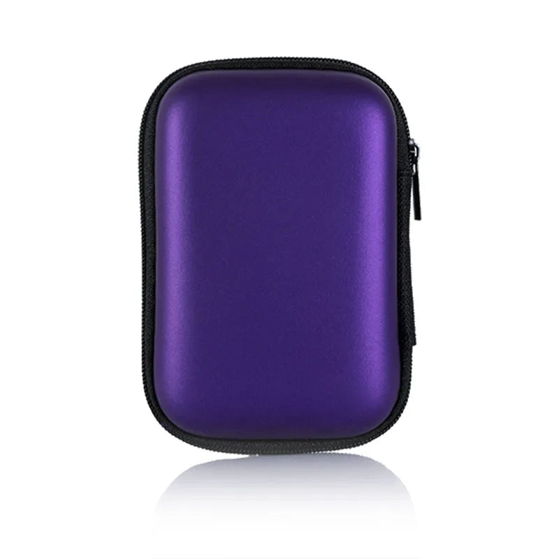 Purple hard EVA protective case for a SanDisk Extreme portable SSD