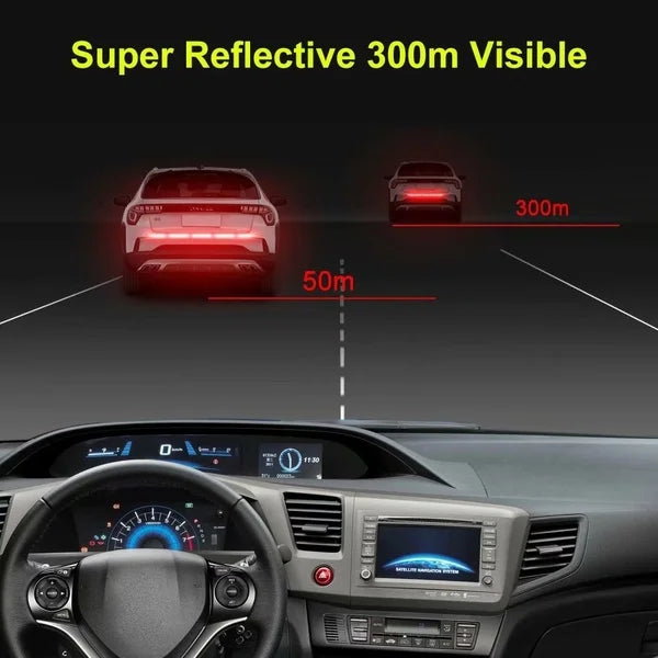 High-Visibility Reflective Safety Tape for Cars