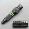 Compact Multi-Bit Ratchet Screwdriver Set