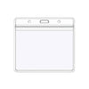 Clear Vinyl ID Badge Holder with Soft PVC Case