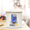 Tasses en émail pour cadeaux de la fête des Pères