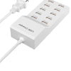 10-Port USB Charging Station with Smart Power Distribution