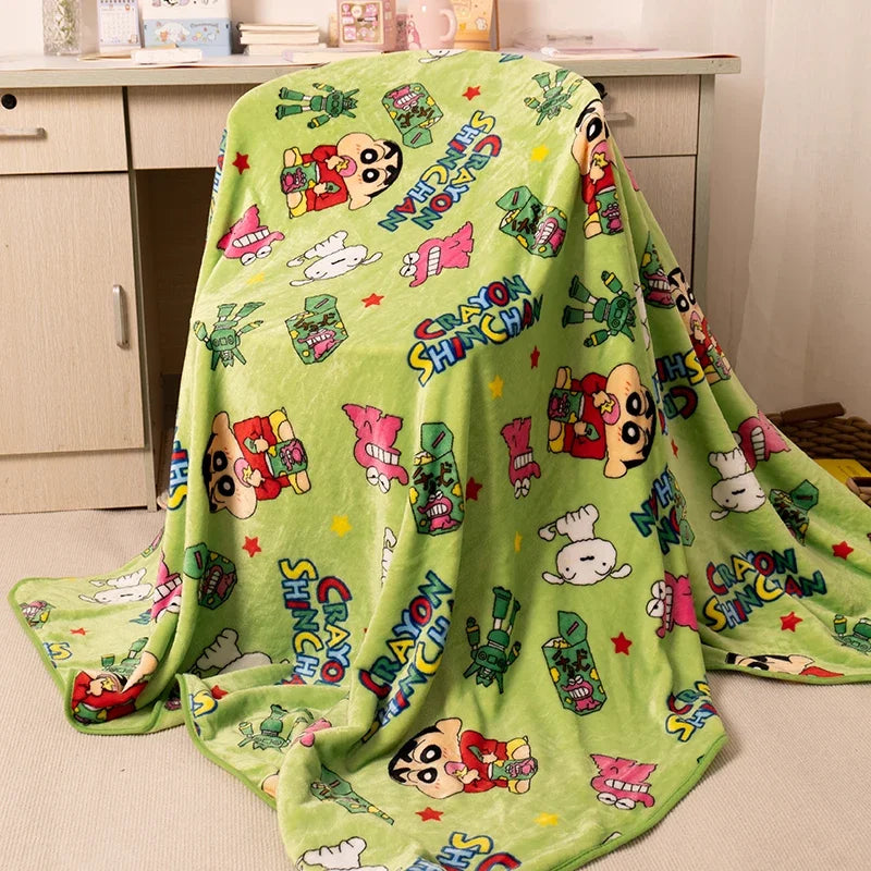 Crayon Shin-chan Themed Plush Blanket