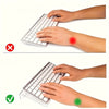 Clear Acrylic Keyboard Stand with Anti-Slip Base