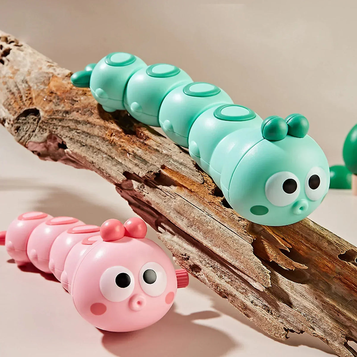 Wind-Up Crawling Caterpillar Toy for Kids
