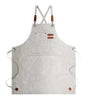 Durable Canvas Kitchen Apron with Pockets