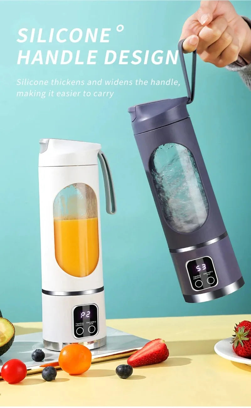 Portable USB Rechargeable Fruit Juicer Blender Cup