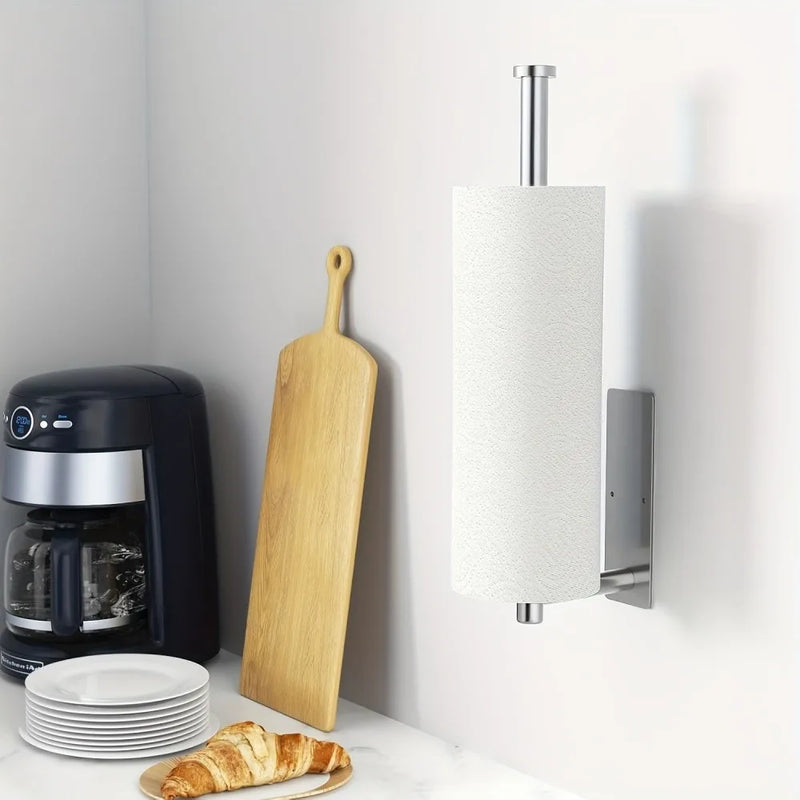 Stainless Steel Under-Cabinet Paper Towel Holder