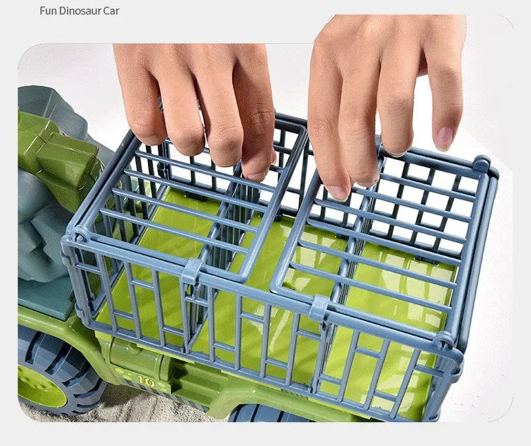 Dinosaur Transport Truck with T-Rex Figure
