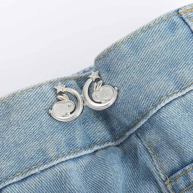 Butterfly Adjustable Waist Clip for Jeans and Skirts