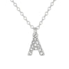Initial Letter Pendant Necklace