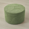 Jacquard Stretch Ottoman Cover with Elastic Edges