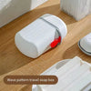 Travel Soap Box with Drainable Lid for Camping and Bathroom Use