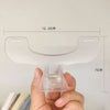 Frosted Transparent Book Page Holder Clip