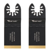 Titanium Coated Oscillating Multitool Saw Blades (2-Pack)