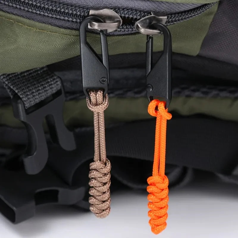 Colorful Detachable Zipper Pulls with Lanyard