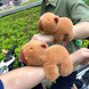 Capybara Plush Snap Bracelet Wristband