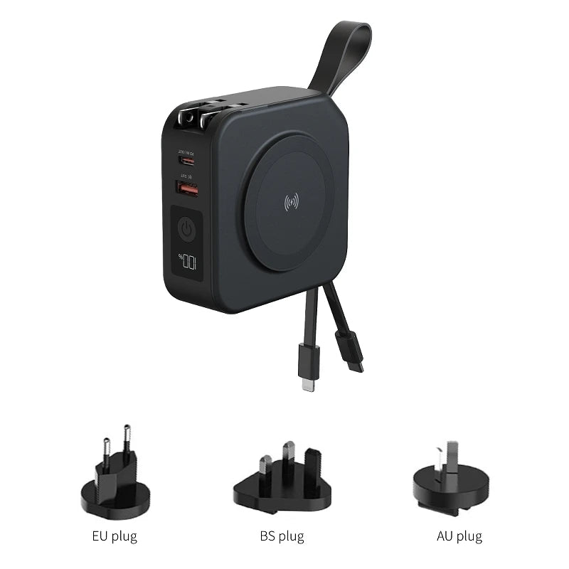 Batterie Externe de Charge Sans Fil Magnétique
