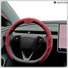 Perforated Leather Car Steering Wheel Cover