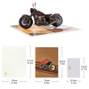 3D Pop-Up Father's Day Greeting Card with Notecard