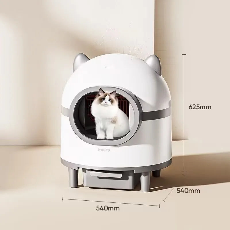 Automatic Self-Cleaning Cat Litter Box
