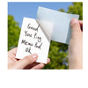 Clear Self-Adhesive Sticky Notes Pack of 50