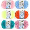 Milk Cotton Crochet Yarn – Soft, Durable Knitting Thread in 91 Colors
