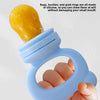 Silicone Baby Fruit Feeder with Freezer Tray Set