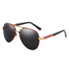 Klassische Aviator-Sonnenbrille mit polarisierten Gläsern
