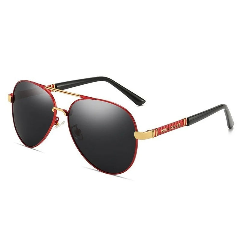 Klassische Aviator-Sonnenbrille mit polarisierten Gläsern