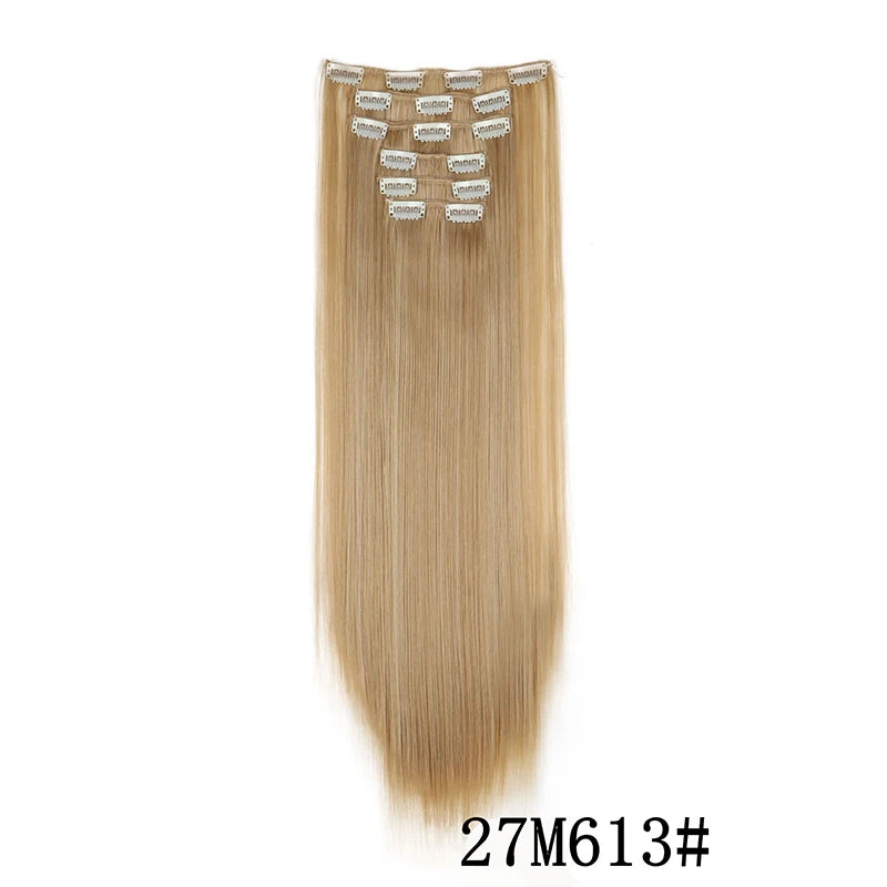 Clip-In Synthetic Hair Extensions