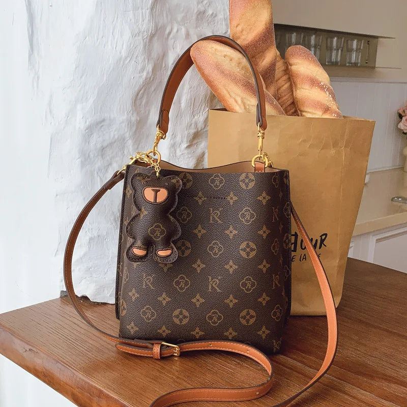 Urban Minimalist PU Bucket Bag