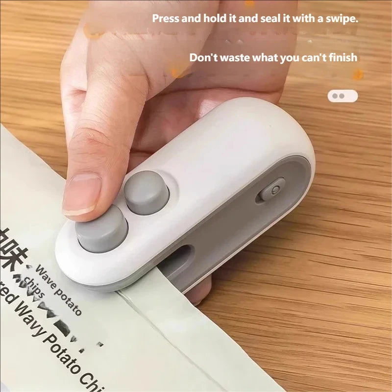 Portable USB Rechargeable Food Sealer for Bags