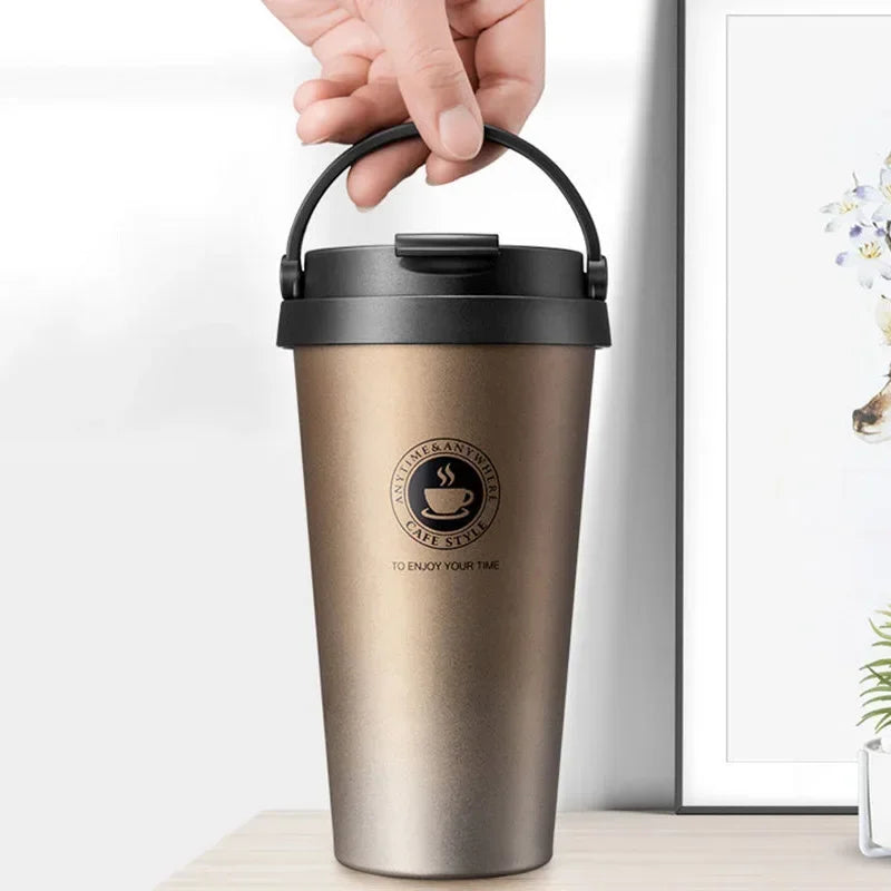 Double-Wall Insulated Travel Coffee Mug