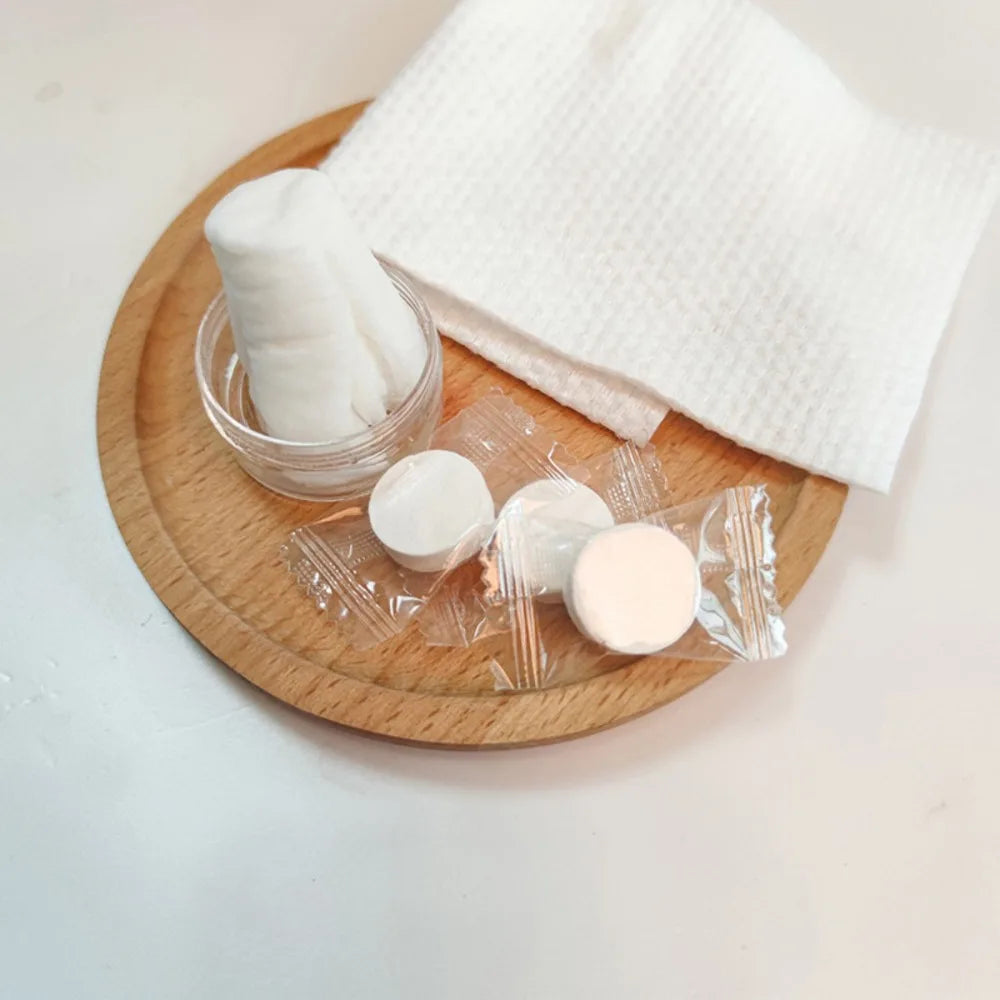 Compressed Disposable Towels - Individually Wrapped Portable Travel Towels
