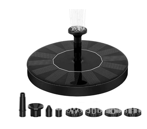 Solar-Powered Floating Fountain for Pools & Gardens