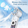 Portable High-Speed Cooling Fan with LED Display and 4000mAh Battery