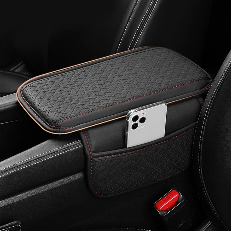 Car Center Console Armrest Cover with Storage