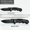 Folding Survival Knife with Stainless Steel Blade
