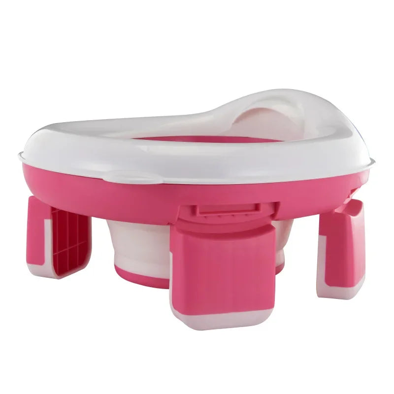 Foldable 3-in-1 Travel Potty for Kids with Disposable Bags