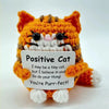 Handmade Crochet Pocket Hug Doll with Custom Message