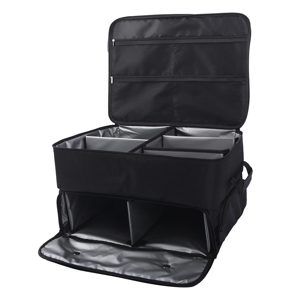 Golf Trunk Organizer with Shoe Compartments