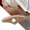 Sujeta Páginas de Libro Ergonómico de Madera