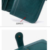Vintage RFID-Blocking Large Capacity Wallet with Wrist Strap